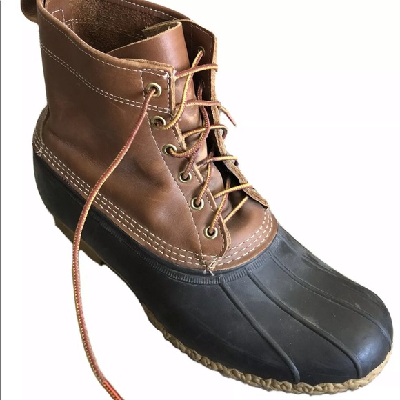 LL BEAN Men's Bean Boots 8 inch Duck Boots 15 - 16 LL BEAN Men's Bean Boots 8 inch Duck Boots 15 - 16